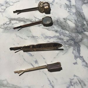 Jeweled Bobby pins
